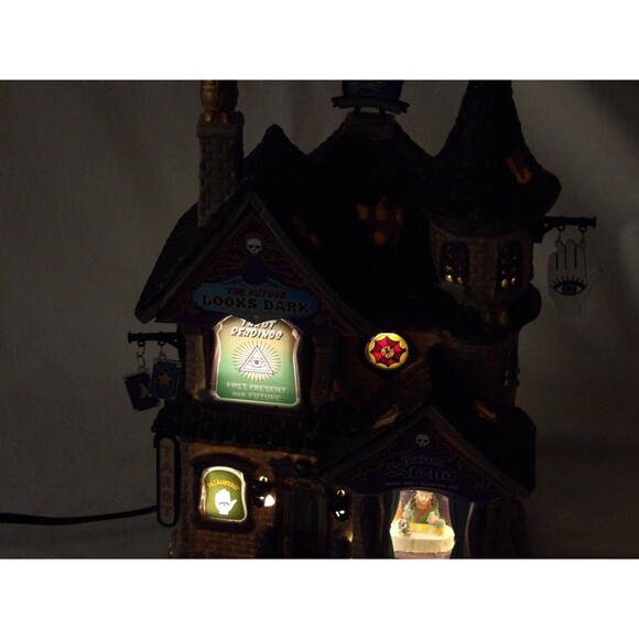 Lemax Other - Lemax Spooky Town Halloween Village The Future Looks Dark 25857 Serena Tested